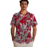 UNLV Rebels Hawaiian Shirt – Palm Leaves
