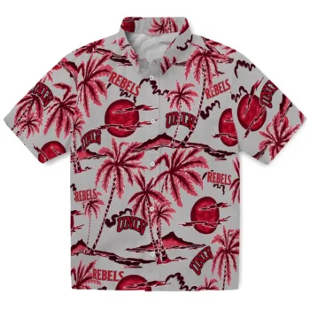unlv rebels palm sunset hawaiian shirts best selling