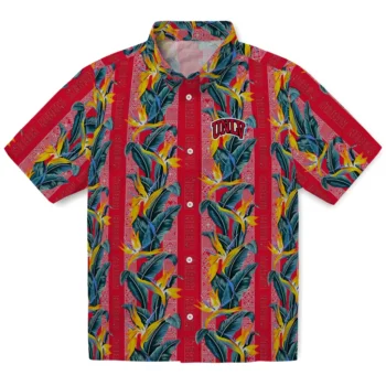 unlv rebels paradise vines red hawaiian shirts best selling