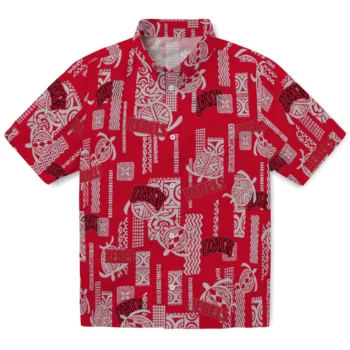 unlv rebels turtle lines red hawaiian shirts best selling