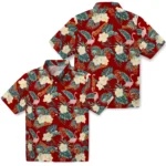 USC Trojans Hawaiian Shirt – Flamingo and Hibiscus