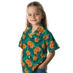 USC Trojans Hawaiian Shirt – Hibiscus and Palm Leaves