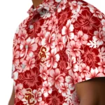 USC Trojans Hawaiian Shirt – Hibiscus Blooms