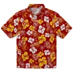 USC Trojans Hawaiian Shirt – Hibiscus Flower Design