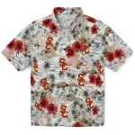 USC Trojans Hawaiian Shirt – Hibiscus Seaside