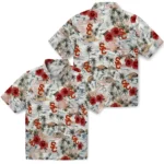 USC Trojans Hawaiian Shirt – Hibiscus Seaside