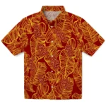 USC Trojans Hawaiian Shirt – Leaf Outline