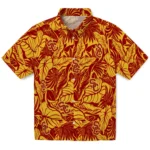 USC Trojans Hawaiian Shirt – Monstera Layer