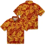 USC Trojans Hawaiian Shirt – Monstera Layer