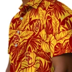 USC Trojans Hawaiian Shirt – Monstera Layer