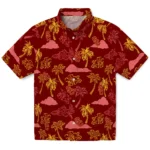 USC Trojans Hawaiian Shirt – Palm And Clouds
