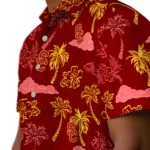 USC Trojans Hawaiian Shirt – Palm And Clouds