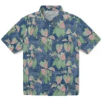 Utah Jazz Hawaiian Shirt – Anthurium Overlay