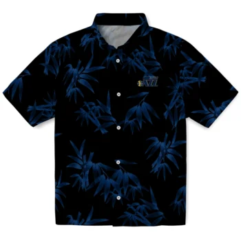 utah jazz bamboo branches navy black hawaiian shirts best selling