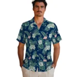 Utah Jazz Hawaiian Shirt – Flamingo and Hibiscus