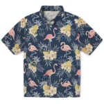Utah Jazz Hawaiian Shirt – Flamingo Hibiscus