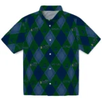 Utah Jazz Hawaiian Shirt – Golfing Plaid