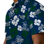 Utah Jazz Hawaiian Shirt – Hibiscus Flower Design