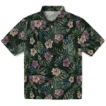 Utah Jazz Hawaiian Shirt – Hibiscus Leaves Pattern