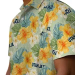 Utah Jazz Hawaiian Shirt – Hibiscus Mood