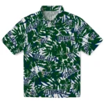 Utah Jazz Hawaiian Shirt – Hibiscus Overlay
