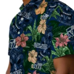 Utah Jazz Hawaiian Shirt – Hibiscus Tiki Jungle