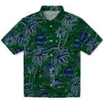 Utah Jazz Hawaiian Shirt – Palm Sunset