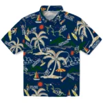 Utah Jazz Hawaiian Shirt – Palm Tree Island