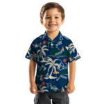 Utah Jazz Hawaiian Shirt – Palm Tree Island