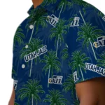 Utah Jazz Hawaiian Shirt – Palm Tree Motif