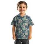 Utah State Aggies Hawaiian Shirt – Anthurium Overlay
