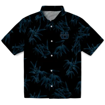 utah state aggies bamboo branches navy black hawaiian shirts best selling