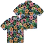 Utah State Aggies Hawaiian Shirt – Brilliant Hibiscus Garden