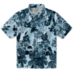 Utah State Aggies Hawaiian Shirt – Hibiscus Arrangement