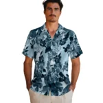 Utah State Aggies Hawaiian Shirt – Hibiscus Arrangement