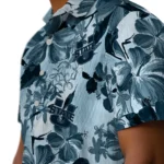 Utah State Aggies Hawaiian Shirt – Hibiscus Arrangement