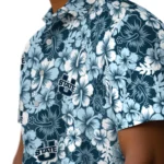 Utah State Aggies Hawaiian Shirt – Hibiscus Blooms