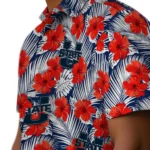 Utah State Aggies Hawaiian Shirt – Hibiscus Fiesta