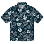 Utah State Aggies Hawaiian Shirt – Hibiscus Flower Design