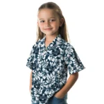 Utah State Aggies Hawaiian Shirt – Hibiscus Motif