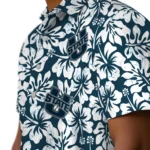 Utah State Aggies Hawaiian Shirt – Hibiscus Motif