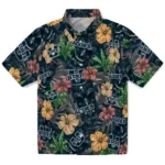 Utah State Aggies Hawaiian Shirt – Hibiscus Tiki Jungle