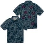 Utah State Aggies Hawaiian Shirt – Leaf Outline