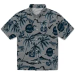 Utah State Aggies Hawaiian Shirt – Palm Sunset