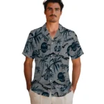 Utah State Aggies Hawaiian Shirt – Palm Sunset