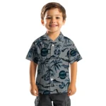 Utah State Aggies Hawaiian Shirt – Palm Sunset