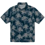 Utah State Aggies Hawaiian Shirt – Palm Tree Motif