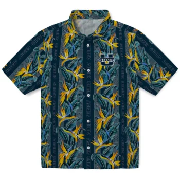 utah state aggies paradise vines navy hawaiian shirts best selling