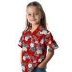 Utah Utes Hawaiian Shirt – Flamingo and Hibiscus