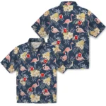 Utah Utes Hawaiian Shirt – Flamingo Hibiscus
